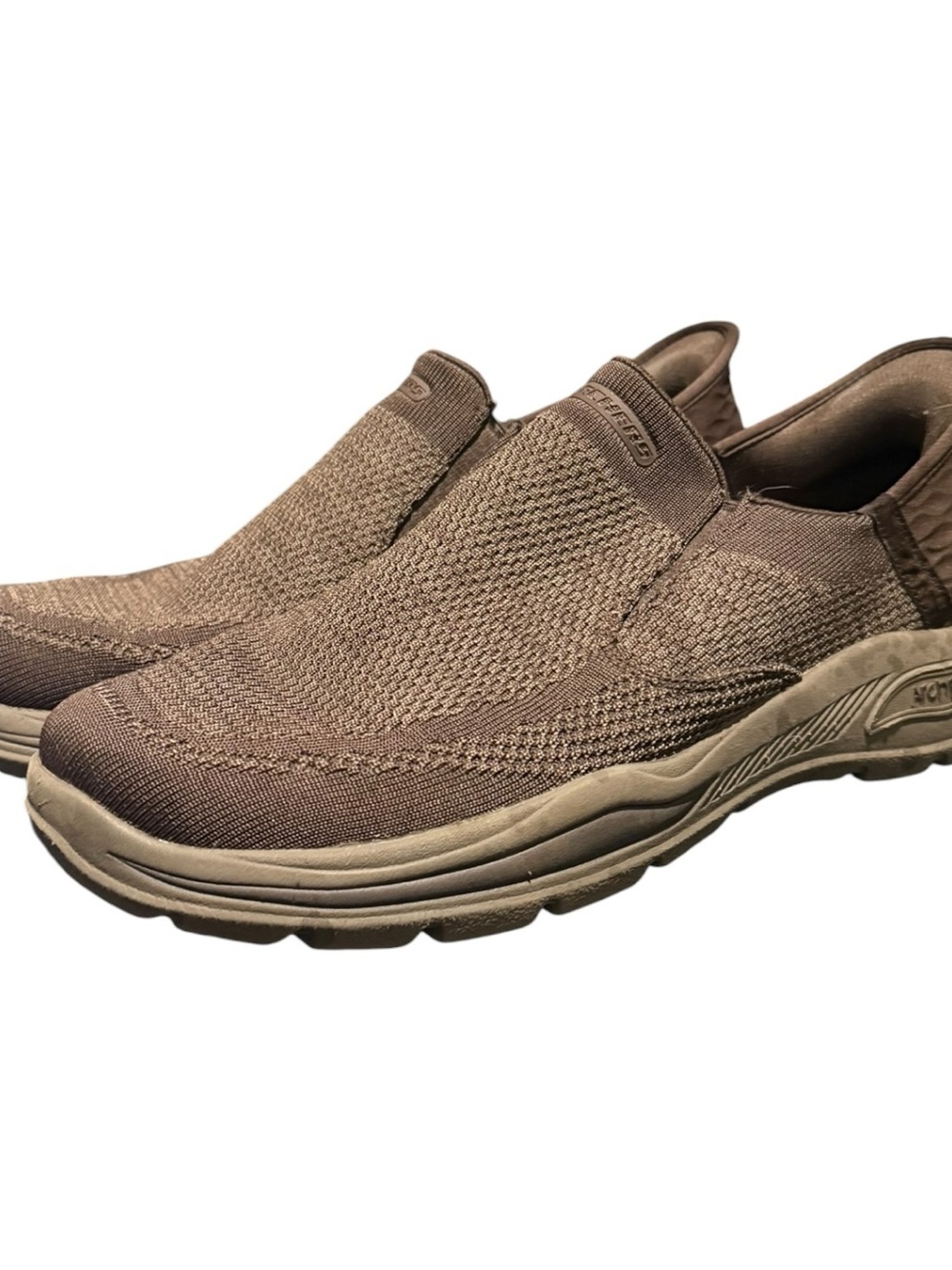 SKECHERS Men’s Slip-ins Arch Fit Motley Atlee Shoe 205202 /Brown Size 13